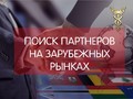 Поиск партнеров на зарубежных рынках