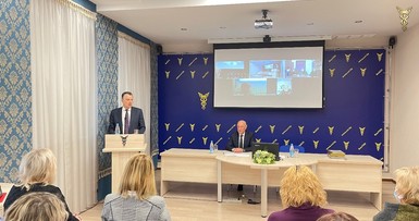 Собрание трудового коллектива  Могилевского отделения БелТПП 