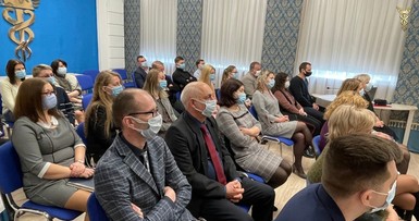 Собрание трудового коллектива  Могилевского отделения БелТПП 