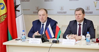 Телемост между городами-побратимами Бобруйск и Владимир 