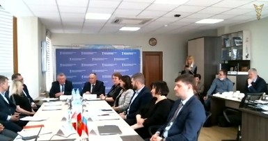 Телемост между городами-побратимами Бобруйск и Владимир 