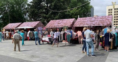 Ярмарка по случаю Дня города Могилева 