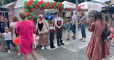 Ярмарка по случаю Дня города Могилева 