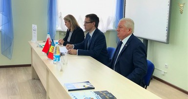 Встреча с Чрезвычайным и Полномочным Послом Республики Молдова в Республике Беларусь 