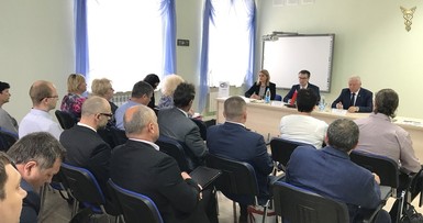 Встреча с Чрезвычайным и Полномочным Послом Республики Молдова в Республике Беларусь 