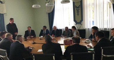 Встреча с Чрезвычайным и Полномочным Послом Индии в Беларуси г-ном Панкаджем Саксеной 