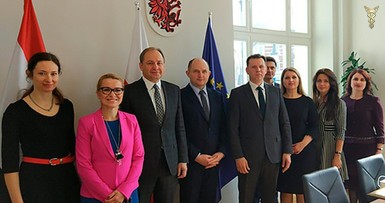 Деловой визит в Польшу, г.Торунь 