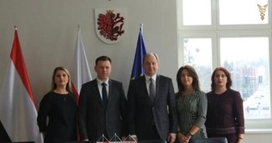 Деловой визит в Польшу, г.Торунь 