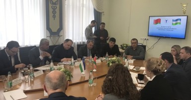 Деловой визит делегации из Узбекистана 
