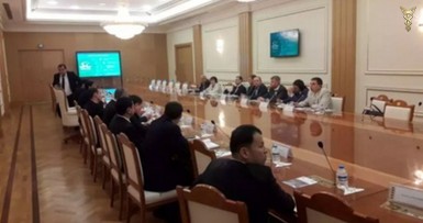 Деловой визит в Туркменистан, г.Ашхабад 
