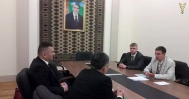 Деловой визит в Туркменистан, г.Ашхабад 