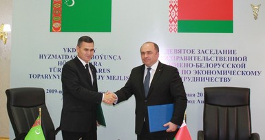Деловой визит в Туркменистан, г.Ашхабад 