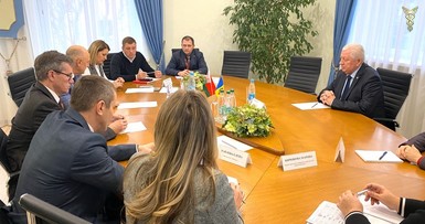 Встреча с Чрезвычайным и Полномочным Послом Республики Молдова в РБ 