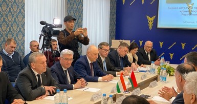 Бизнес-встреча Беларусь - Таджикистан 