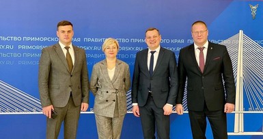 Деловой визит в Приморский край 